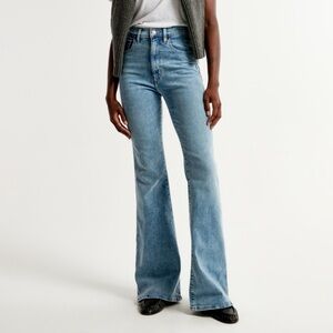 Abercrombie & Fitch Dark Blue Flare Jeans
